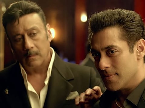 Jackie Shroff and Salman Khan in 'Radhe'