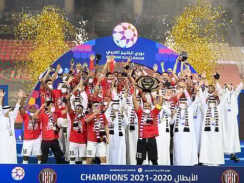 Al Jazira are crowned Ababian Gulf League champions