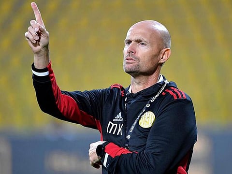 Al Jazira coach Marcel Keizer