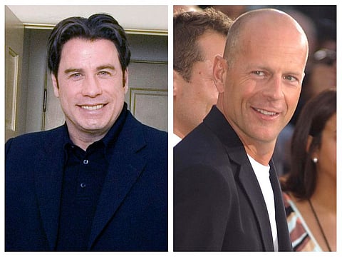 John Travolta and Bruce Willis