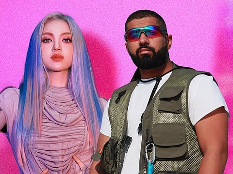 K-Pop star AleXa and Kuwaiti-Saudi artist Bader Al Shuaibi