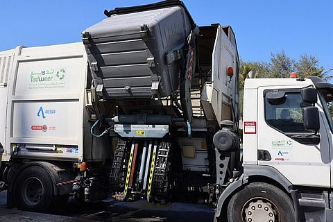 The environmental service providers contracted with Tadweer collect various types of waste from across the emirate of Abu Dhabi.