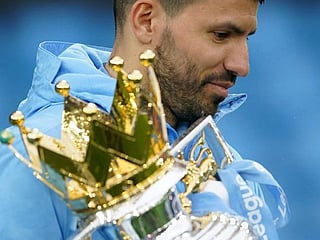 PICTURES: Tears and cheers as Sergio Aguero says goodbye to Manchester City and Etihad