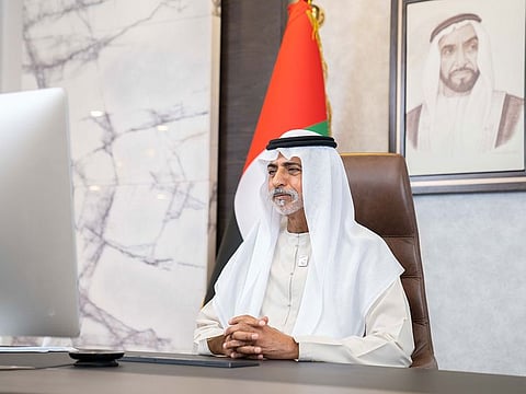 His Excellency Sheikh Nahyan bin Mubarak Al Nahyan hosts the second board meeting of the Global Commission for Tolerance in E-sports and Gaming