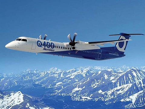 Bombardier Q400.