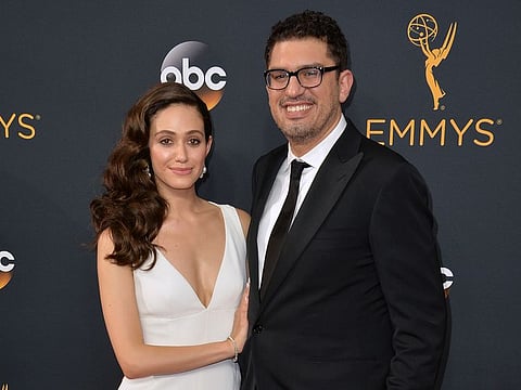 Emmy Rossum and Sam Esmail