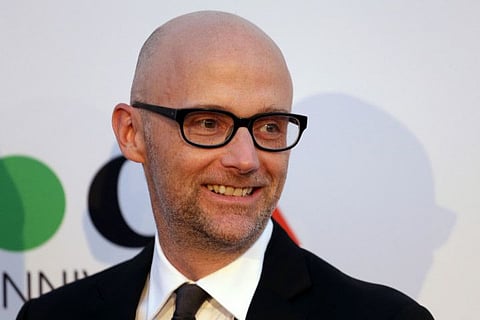 Musician Moby attends MOCA's 35th Anniversary Gala presented by Louis Vuitton at The Geffen Contemporary at MOCA in Los Angeles March 29, 2014.