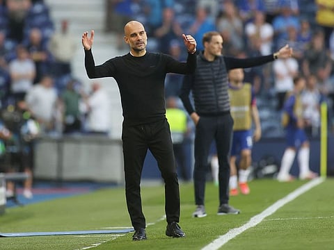 Manchester City manager Pep Guardiola was left empty-handed in the Champions League final thanks to Chelsea's Thomas Tuchel