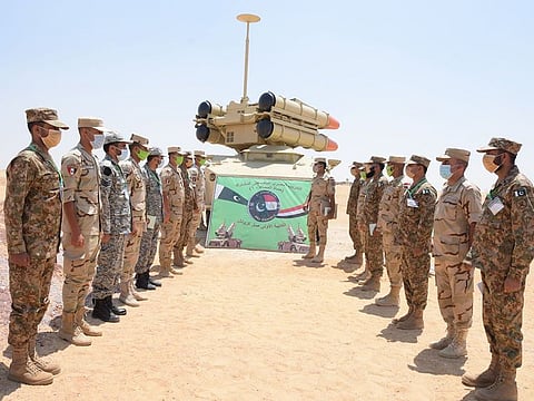Pakistani and Egyptian forces are taking part in 'Sky Guardians 1' exercise to bolster military cooperation between the two countries.