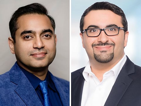 Dr Yasir Khan and Dr Mohamed Al Rayyes, Cerner’s Senior Physician Executives in Middle East and Africa