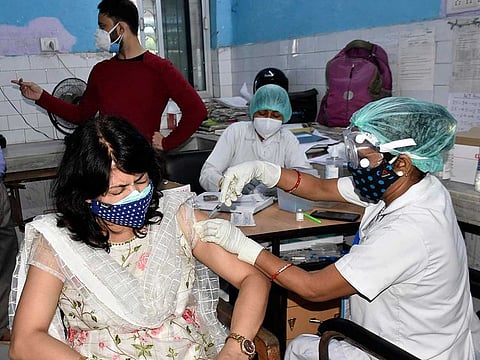 Nearly 1.4 billion people has administered more than 2.2 billion COVID vaccine doses in India.