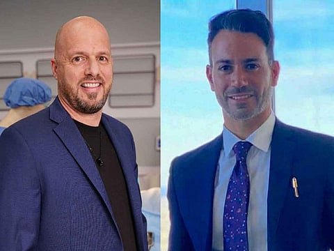 Omri Shafran from Israel and Jad Shraim, a third-generation Palestinian born in Amman