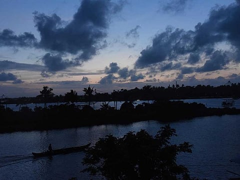 A view of dark clouds at Kochi on Wednesday, June 02, 2021. The Southwest Monsoon made an onset over Kerala on Thursday.