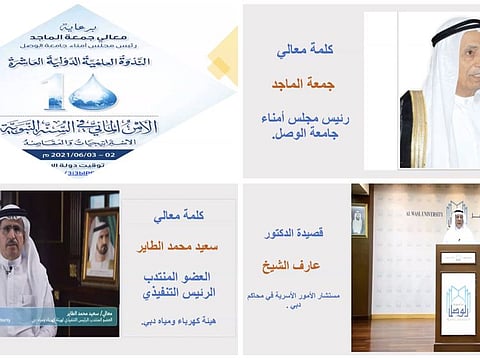 The 10th International Scientific Symposium on Hadith was organised virtually by Al Wasl University under the theme ‘Water Security in the Prophet’s Sunnah: Strategies and Objectives’.