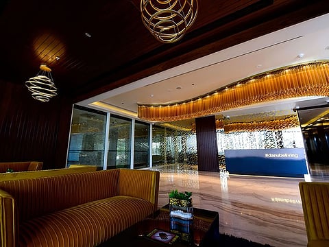 All set to welcome homeowners... Danube Properties' Bayz tower at Business Bay has the developer go all out on bespoke materials and the fine touch.