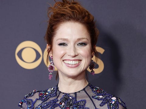 Ellie Kemper arrives at the 69th Primetime Emmy Awards at the Microsoft Theater in Los Angeles on Sunday, September 17, 2017.