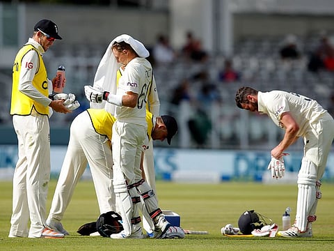 England are feeling the heat