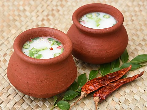 Spiced Buttermilk - a yoghurt-based summer drink from India