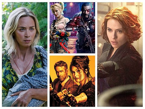 A Quiet Place II, The Suicide Squad 2, Black Widow and The Hitman's Wife's Bodyguard