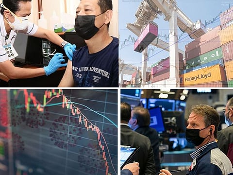 A newly-emergent pathogen for which no vaccine or antidote works spooks markets. As vaccinations accelerate, confidence in global markets continues to grow.