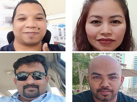 The winners in the latest Mahzooz draw.