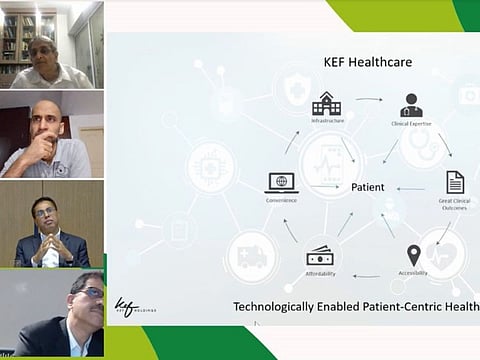 The announcement regarding the new centre for excellence was made virtually at Arab Health, titled ‘Future Proofing health care — the challenges and the opportunities’.