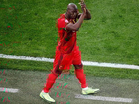 Belgium striker Romelu Lukaku.