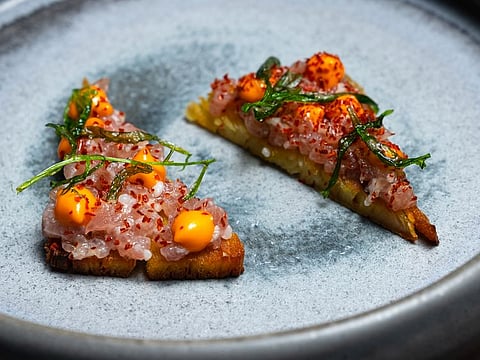 The Otorro Pizza is one of the 12 dishes featured on the special limited edition menu