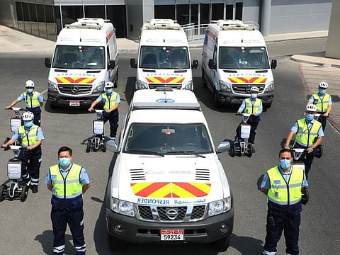 National Ambulance says its teams are ready for new academic year with more presence near schools. Photo for illustrative purpose only