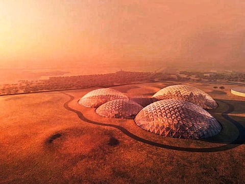 During the Annual #UAE Government Meetings, #UAE has revealed details of its national project to build a city on Mars