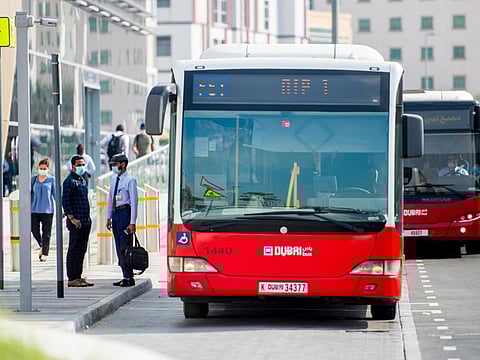 Commuters at DIP Metro Station.