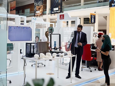 Al Jalila Children’s Speciality Hospital stall at Arab Health 2021