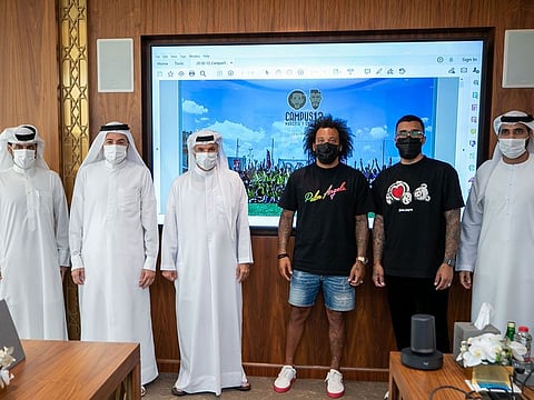 Marcelo visits the Dubai Sports Council headquarters