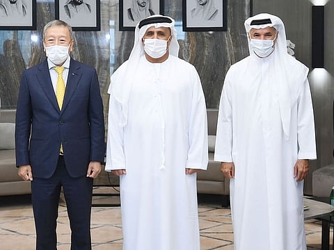 Mattar Al Tayer receives International Olympic Committee Vice President Ng Ser Miang