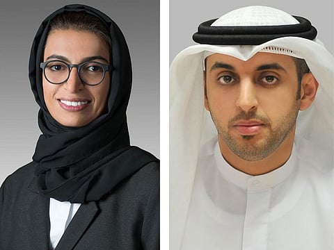 Noura Bint Mohammad Al Kaabi and Dr Rashid Khalfan Al Nuaimi.