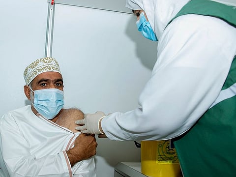 Up to 40,000 people are getting vaccinated in Oman daily from designated vaccine centres as well as from private clinics and hospitals that are offering vaccinations for walk-in users for a fee.