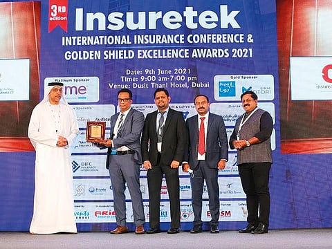 As part of its Golden Shield Excellence Awards, InsureTek announced Al Wathba National Insurance Co. as the winner of the Innovation of the Year award during its annual conference, hosted on June 9 at Dusit Thani Hotel, Dubai