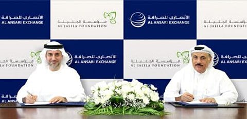 Al Ansari Exchange has donated Dh10 million to Al Jalila Foundation to support the Hamdan Bin Rashid Cancer Charity Hospital