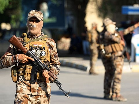 The command of the Popular Mobilisation Forces said that the strikes targeting two of its brigades had been carried out about 16km from the border with Syria in the Iraqi town of Qaim in the western province of Anbar. It said that the fighters had been stationed at the border to prevent Daesh fighters from infiltrating from Syria.