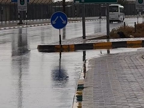 Rain in Al Ain