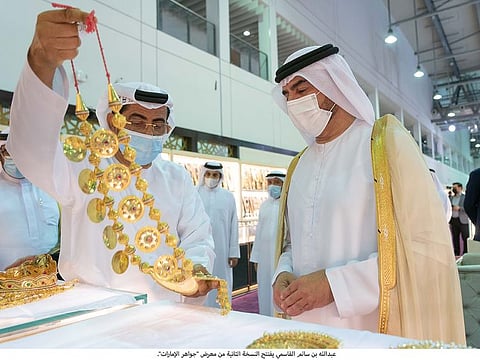 Sheikh Abdullah bin Salem bin Sultan Al Qasimi at Jewels of Emirates story