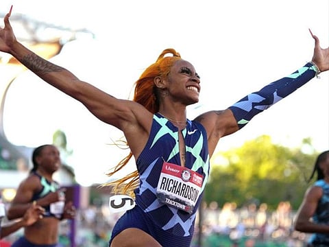 American sprinter Sha'Carri Richardson tested positive for cannabis and has been suspended for one month. She will now miss the chance to challenge for the Olympic 100 metres title in Tokyo later this month.