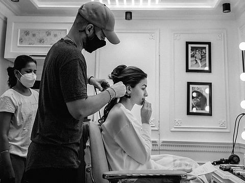 Alia Bhatt on the first day of filming 'Darlings'