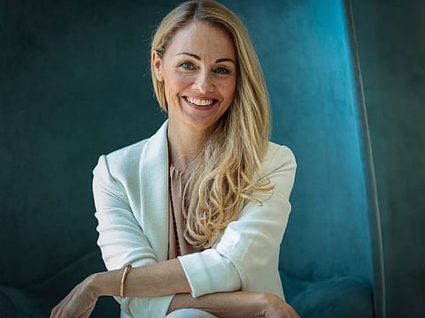 Inken Stolley now runs a beauty salon in Abu Dhabi with her sister and follows up with specialists at Cleveland Clinic Abu Dhabi.