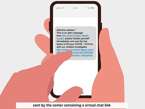 Abu Dhabi Public Health Centre has launched a new Contact Tracing Assistance