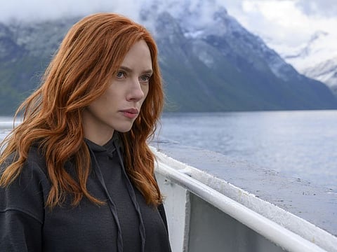 Black Widow/Natasha Romanoff (Scarlett Johansson) in 'Black Widow'.