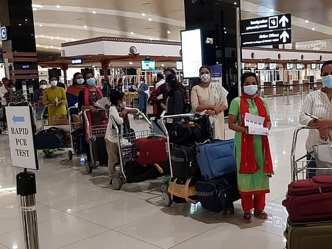 Zulekha Hospital’s doctors and nurses had travelled to India on holiday but were unable to return due to the suspension of India-UAE flights owing to the COVID-19 situation in India.
