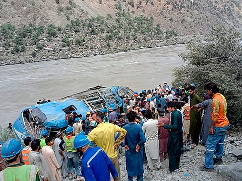 Beijing condemned the blast, expressed condolences and asked Pakistan to protect the safety of Chinese personnel, institutions and projects, foreign ministry spokesman Zhao Lijian told a regular news briefing.