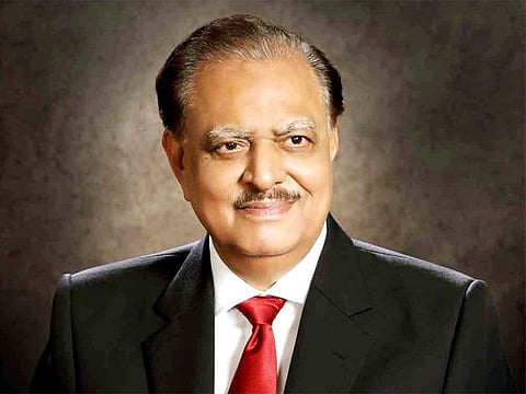 Former Pakistan President Mamnoon Hussain