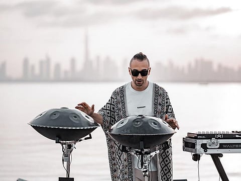 Italian expatriate Walter Scalzone, an international percussionist in Dubai, has a busy line-up of events for the Eid holidays